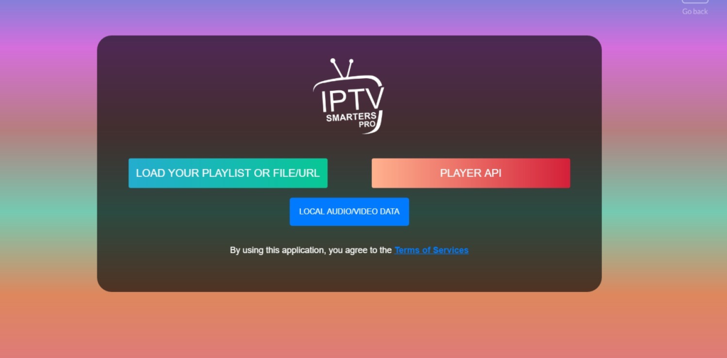 interface iptv sur windows