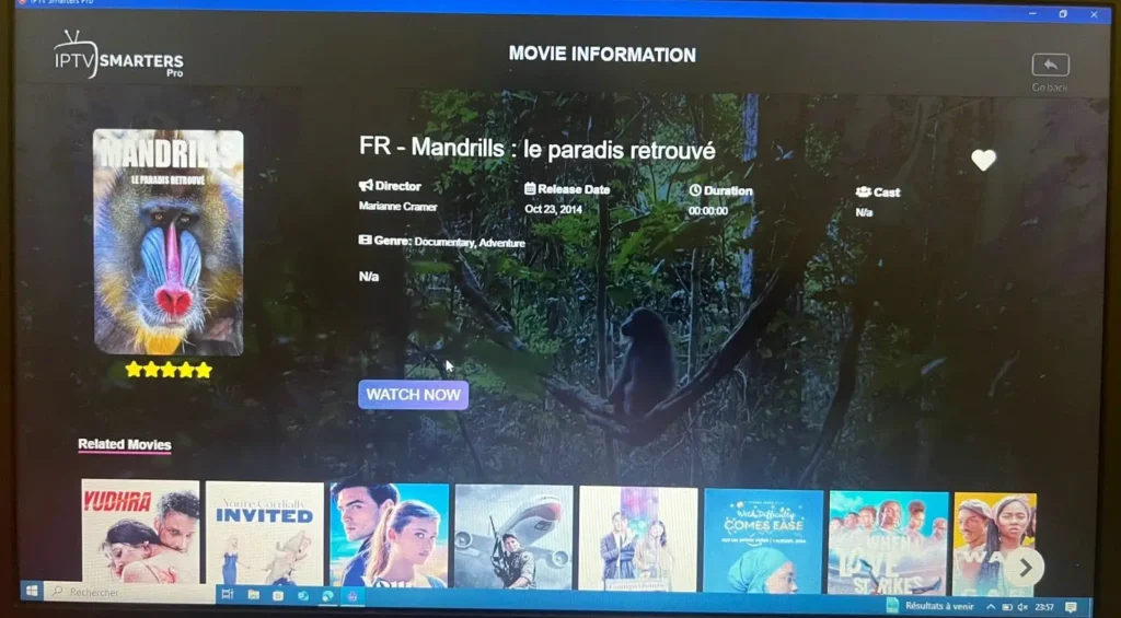 Windows streaming